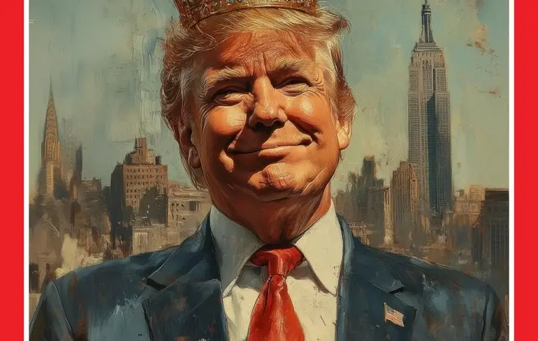 Нехай живе король! – Вбраний у корону Трамп заявив, що врятував Нью-Йорк 