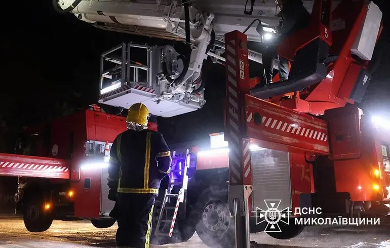 В Николаеве упали обломки «шахеда»: в ОВА рассказали о последствиях