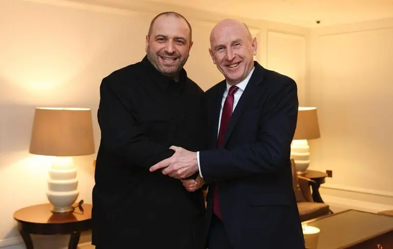 Умєров обговорив з міністром оборони Британії закупівлю зброї за доходи із заморожених активів РФ
