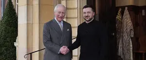 Король Чарльз III зустрівся з президентом Зеленським