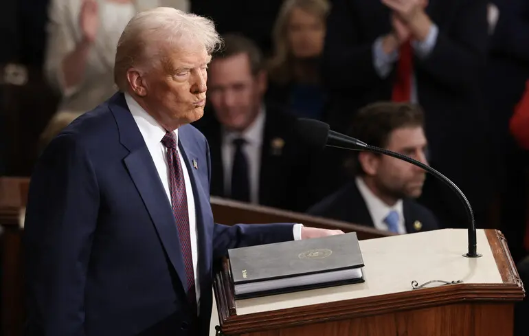 У виступі перед конгресом Трамп процитував 