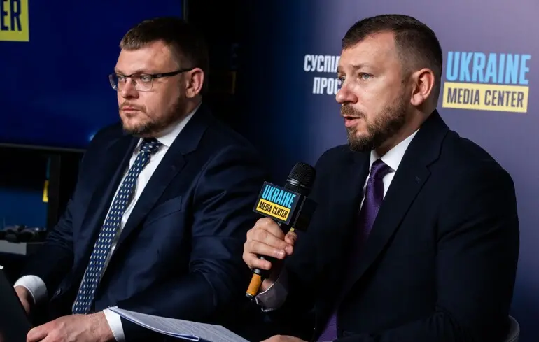 Директор НАБУ Семен Кривонос, глава САП Олександр Клименко