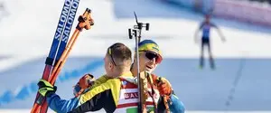 Украина стала лучшей командой недели на Кубке мира по биатлону
