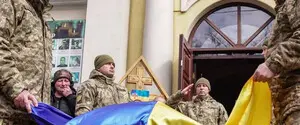 В Одессе с воинскими почестями проводили в последний путь убитого активиста Демьяна Ганула