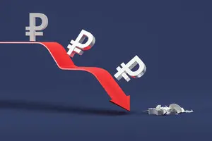 Рубль та акції російських компаній реагують на новини про зрив переговорів щодо війни в Україні