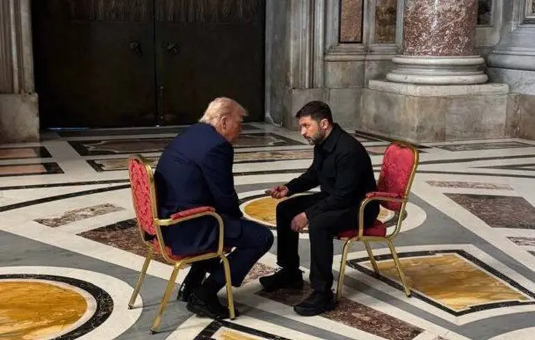 Белый дом оценил переговоры Трампа и Зеленского в базилике Святого Петра