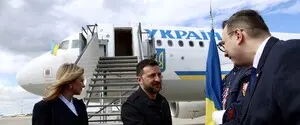 Зеленский прилетел с визитом в Чехию
