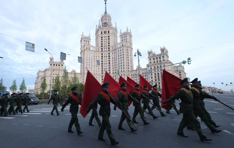 Репетиция парада в Москве, 3 мая 2025 год (фото иллюстративное)
