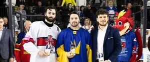 Вратаря сборной Украины по хоккею признали лучшим на чемпионате мира-2025