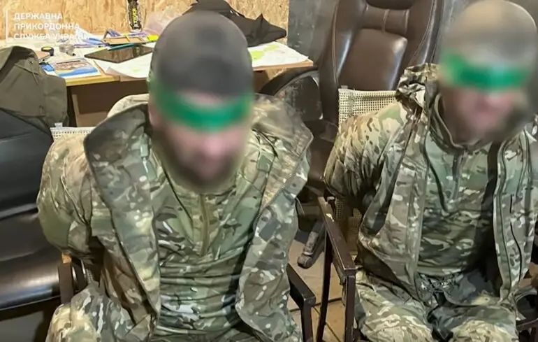 Прикордонники взяли в полон окупантів, які видавали себе за українців
