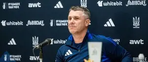 Ребров оголосив склад збірної України на турнір у Канаді