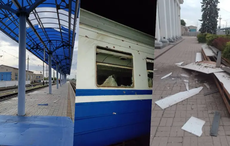 Росіяни вдарили по залізниці у трьох областях