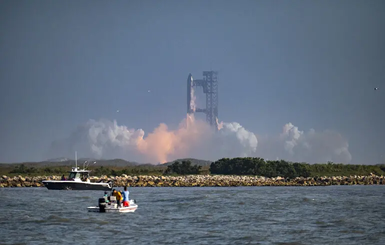 Запуск ракеты SpaceX Starship 27 мая 2025 года