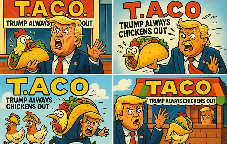 Користувачі через штучний інтелект генерують меми про Трампа з тако і курми