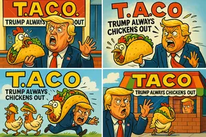 Користувачі через штучний інтелект генерують меми про Трампа з тако і курми
