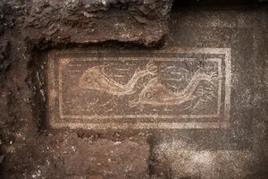 Археологи знайшли великий комплекс вілл з унікальною мозаїкою