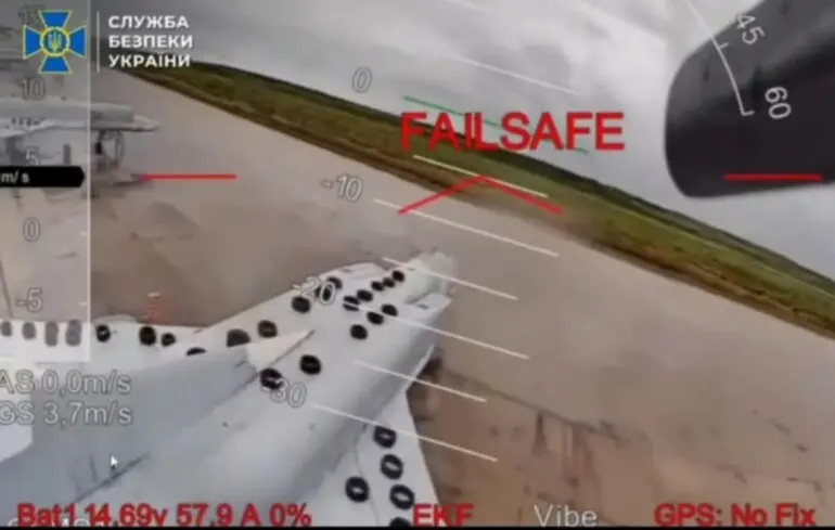 СБУ обнародовала уникальные кадры спецоперации «Паутина»