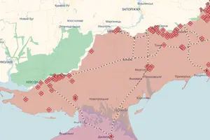 На окупованих частинах Запорізької та Херсонської областей вночі зникло світло