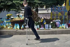 В Киеве прошла акция в поддержку пленных военных 32 бригады