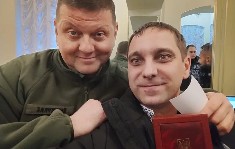 Роман Замрій та Валерій Залужний