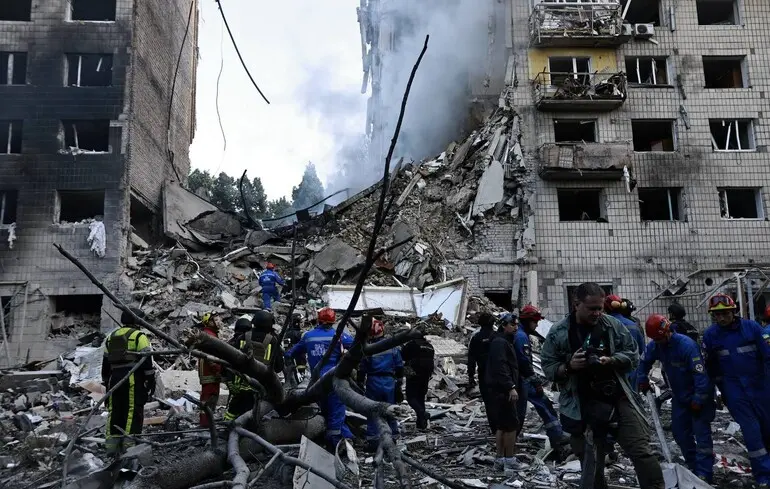 Наслідки удару по Києву