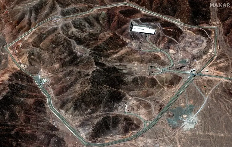 Завод зі збагачення ядерного палива у Фордо,  14 червня 2025 року