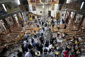 Смертник ІД підірвав себе у християнській церкві в Сирії. Десятки людей загинули та постраждали