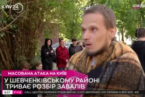 Кричал и просил о помощи: киевлянин рассказал, как выбрался из-под завалов в Шевченковском районе
