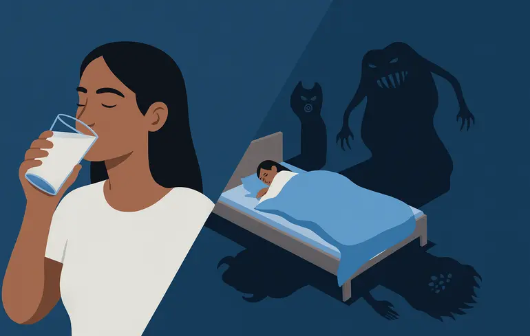 Часті нічні кошмари можуть сигналізувати про непереносимість лактози — дослідження