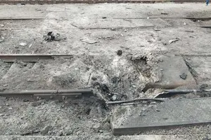 Росіяни уразили залізничну інфраструктуру Києва, 