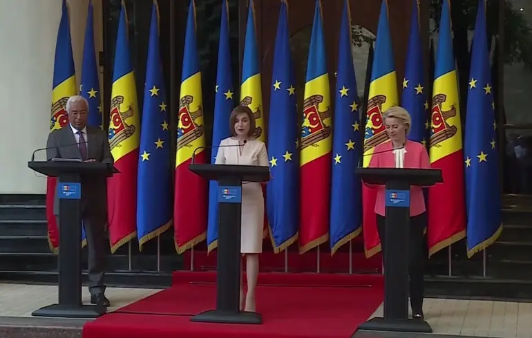 У Кишиневі розпочався саміт Молдова — Європейський союз