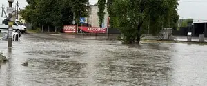 Во Львове из-за непогоды местная речка вышла из берегов, некоторые улицы затопило: фото и видео