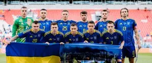 Сборная Украины опустилась в рейтинге ФИФА