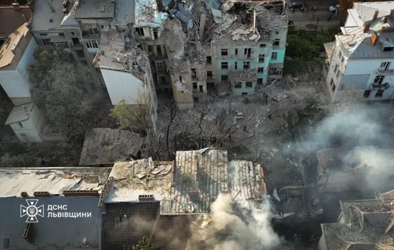 Во Львове есть попадание 