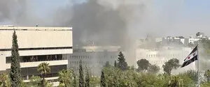 Ізраїльська авіація завдала потужного удару по Дамаску: пошкоджено будівлю Міноборони Сирії