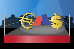 Долар ще міцний, тому відскоки валютної пари євро/долар ще будуть тривалі й глибокі