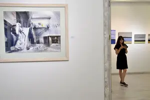 Пейзаж как состояние сознания: в Киеве открыли выставку Ахри Аджинджала и Всеволода Шарка