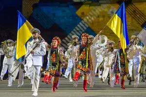 Украинский оркестр ВМС выступил на 75-м юбилейном военном шоу в Эдинбурге
