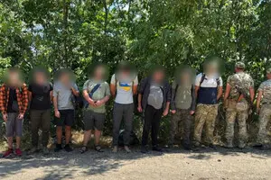 ГПСУ задержала группу мужчин при попытке пересечения границы