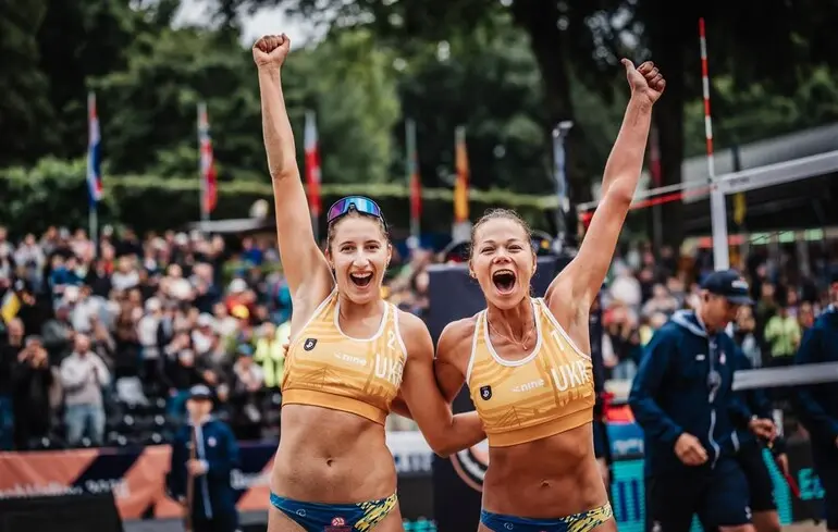 Україна вперше у своїй історії виграла чемпіонат Європи з пляжного волейболу