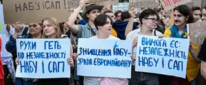 У перші два дні на протест у Києві проти ліквідації незалежності НАБУ та САП прийшли понад 15 тисяч людей – моніторингова група
