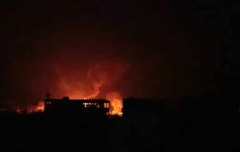 У Бердянську вчора стався вибух на електропідстанції: знеструмлено ремонтну базу військ РФ