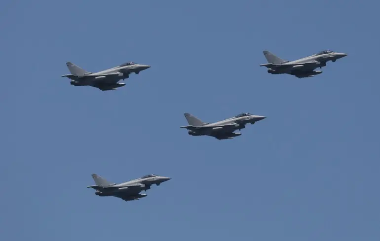 Перед військовими навчаннями в Білорусі Німеччина перекинула в Польщу свої винищувачі