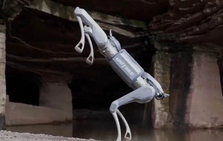 Робот-собака поднимает рынок: китайские акции стремительно выросли после демонстрации нового робота от Unitree