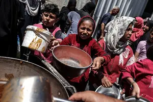 Почти 12 тысяч детей в Газе в июле страдали от острого недоедания — ООН