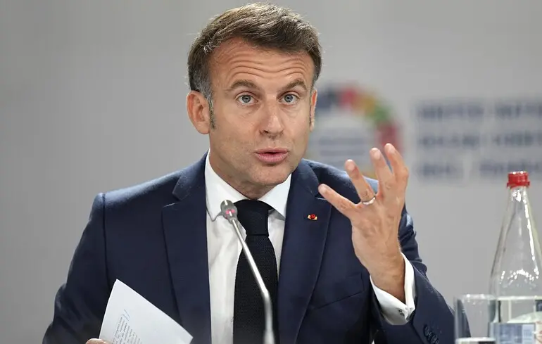 Макрон: план Ізраїлю щодо Гази — це 