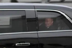 Поездка Путина и Трампа в одном авто 