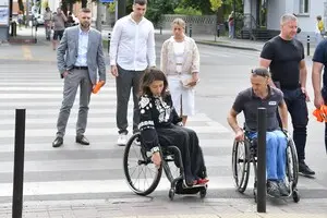 Вперше в Україні: в Рівному запустили інклюзивний маршрут для ветеранів та маломобільних груп населення