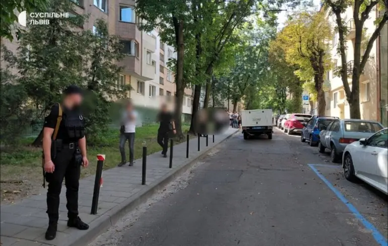 Фото с места убийства