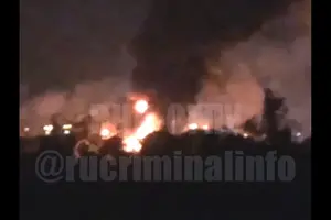 Ударные дроны подожгли НПЗ и электроподстанцию в одном из российских регионов